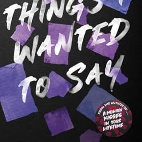 Things I Wanted to Say paperback by Monica Murphy