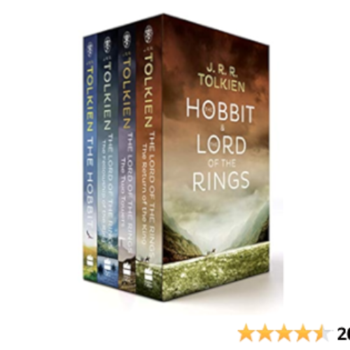 The Hobbit and the Lord of the Rings (Boxset) – J R R Toklin(Paperback)