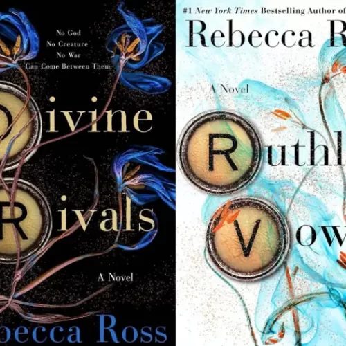 (Combo) Divine Rivals + Ruthless Vows (2 Books) (Letters of Enchantment) (Paperback) by Rebecca Ross