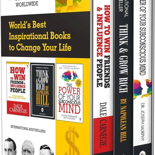 World’s Best Inspirational Books to Change Your Life (Box Set of 3 Books) Paperback – by Joseph Murphy Dale Carnegie, Napoleon Hill